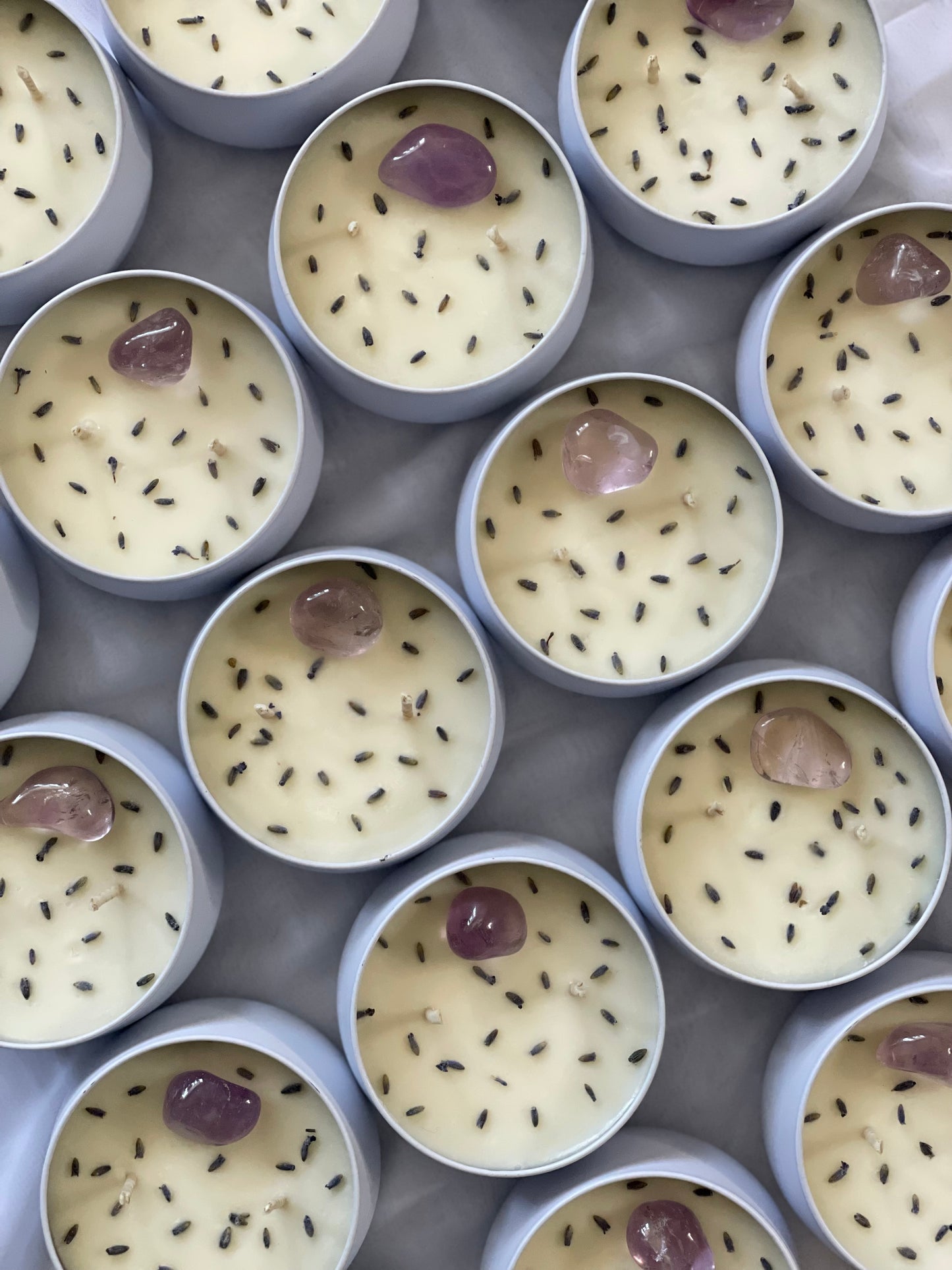 Soulful Serenity Lavender Amethyst Peace and Tranquility Candle