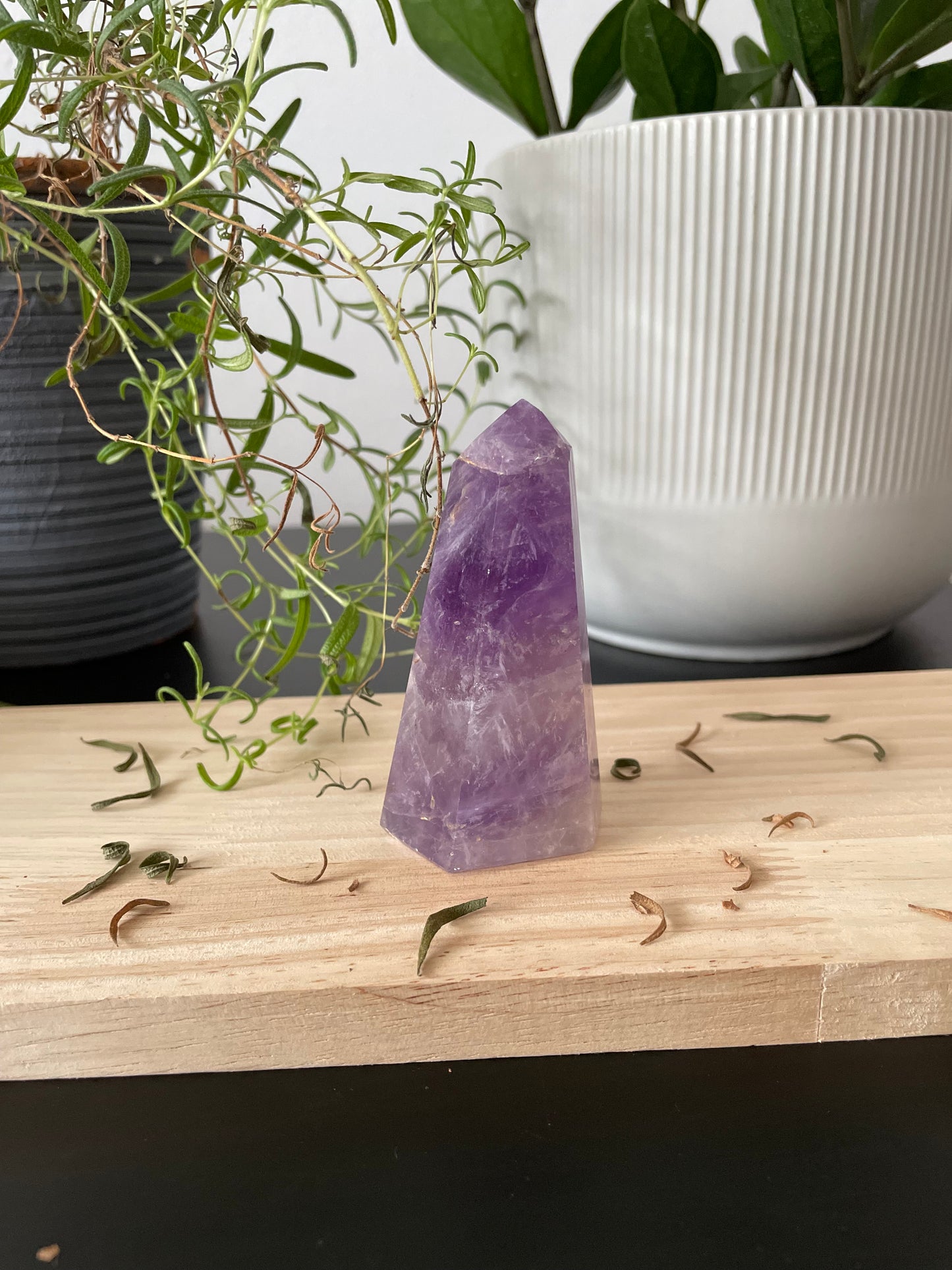 Reiki Infused Amethyst Tower