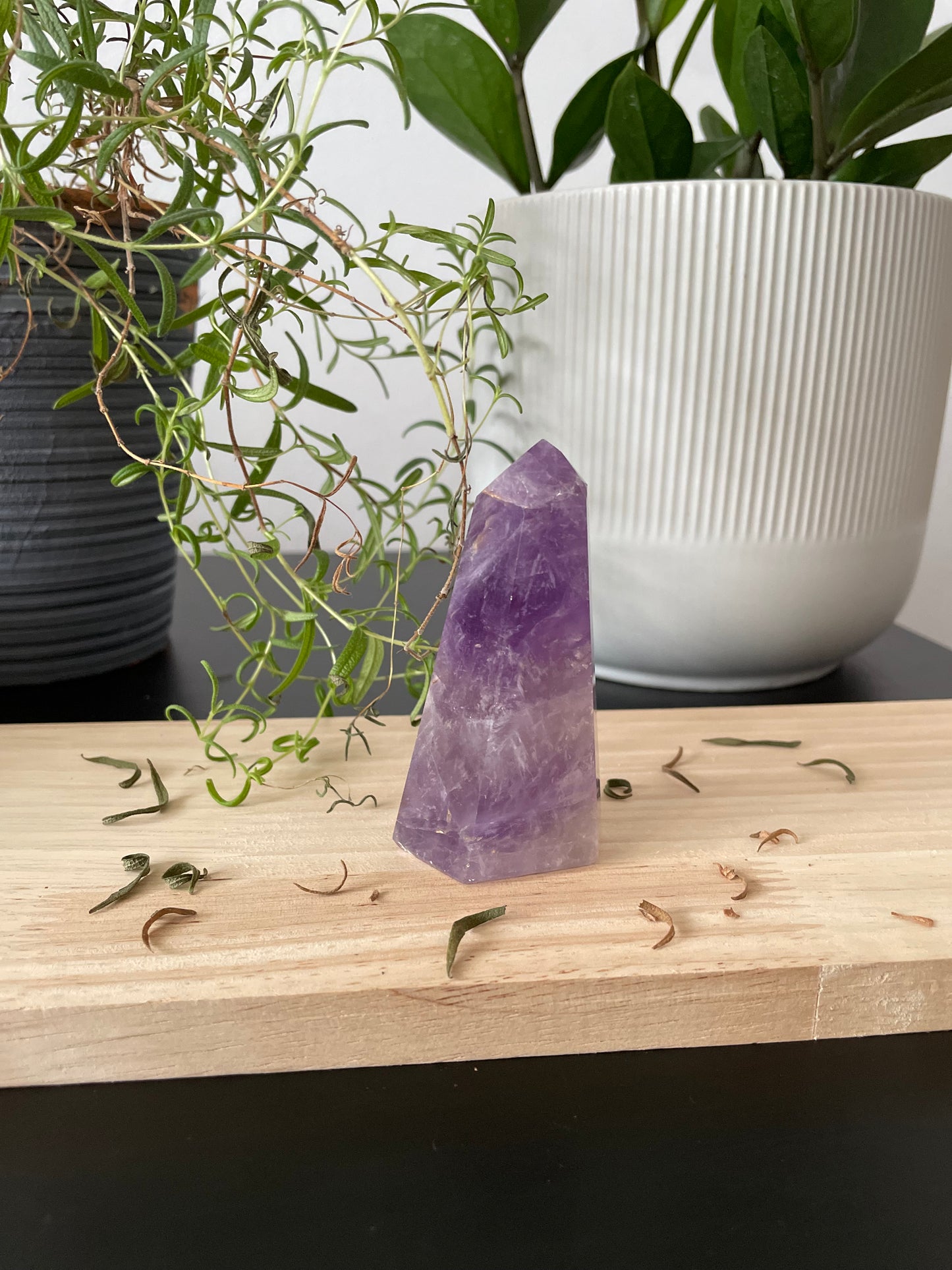 Reiki Infused Amethyst Tower