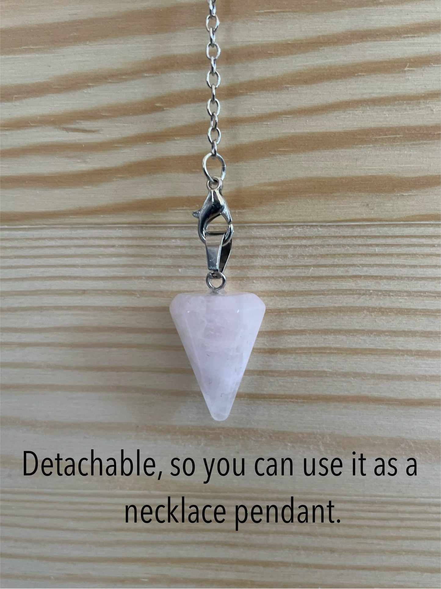 Rose Quartz Pendulum