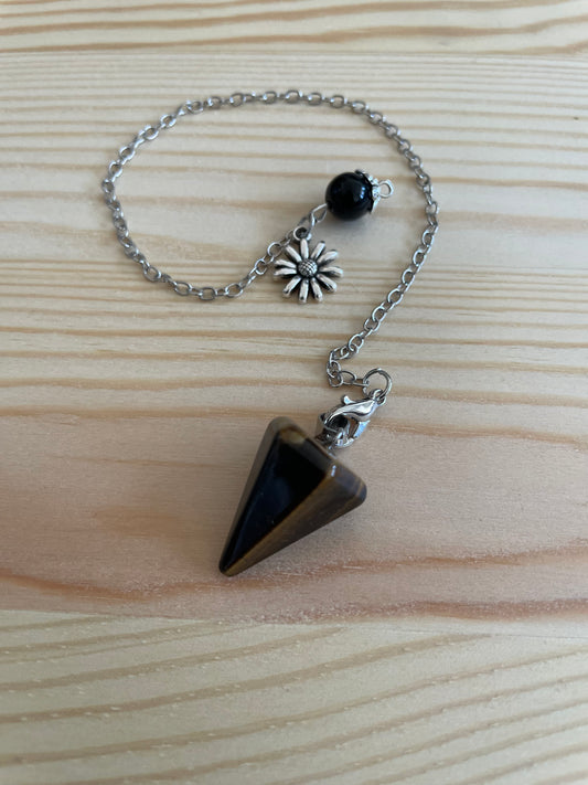 Tiger's Eye Pendulum